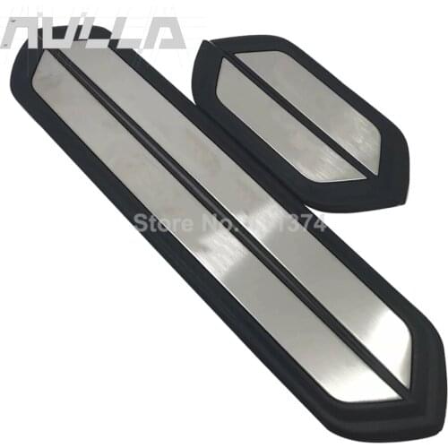 Door Sill Pedal for Mazda CX5 CX 5 CX-5 KF MK2 2021 2020 2019 2018 2017 ABS Stainless Steel Scuff Plate Car Accessories