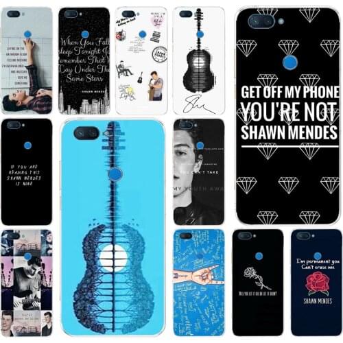 292FG shawn mendes lyrics Soft Silicone Tpu Cover phone Case for xiaomi redmi mi 8 A1 A2 lite