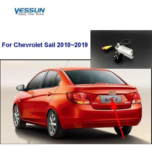 Yessun HD CCD Night Vision Car Rear View Camera For Chevrolet Sail 2010~2019 backup camera/license plate camera