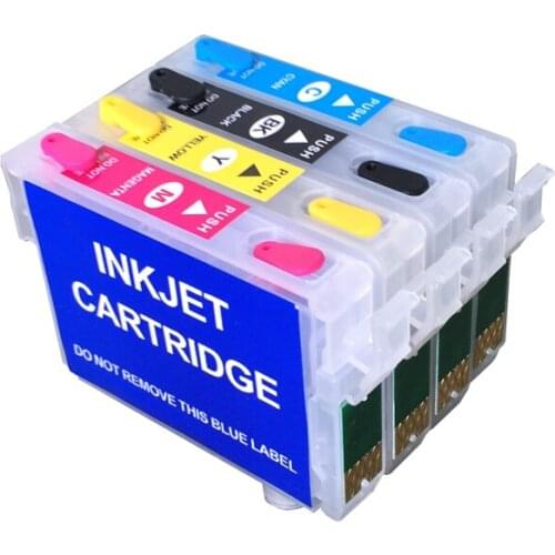 Model 92 92N T0921N-T0924N Refillable Ink Cartridge for Epson T26 T27 TX117 TX119 TX106 TX109 C91 CX4300 printer With ARC Chips