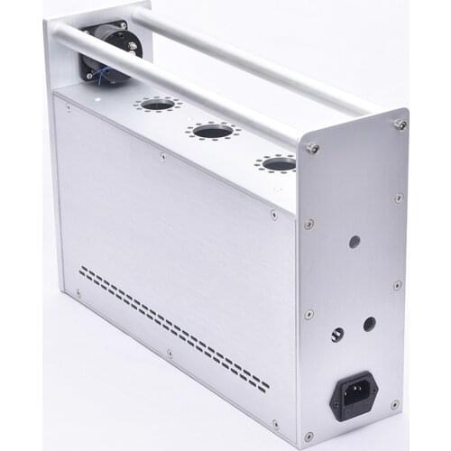 1 Piece Size W102 H250 D352 Luxury 300B Pumpkin Split Case with VU Meter All Aluminum Cabinet