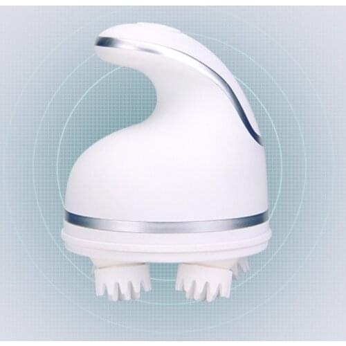 Cat Head Massager Electric Pet Scalp Muscle Massage Comb 3 Modes Automatic Rotating Massager for Cats Dogs Reduce Hair Loss