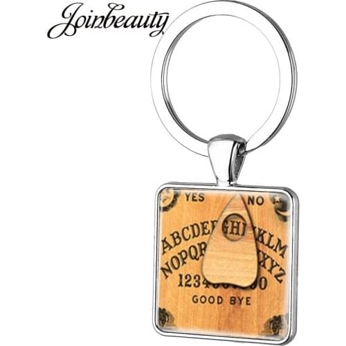 JOINBEAUTY Fashion Tarot Card Ouija Board keychain Gothic spirit world case for Kingdom Hearts jewelry men women key chain AA107