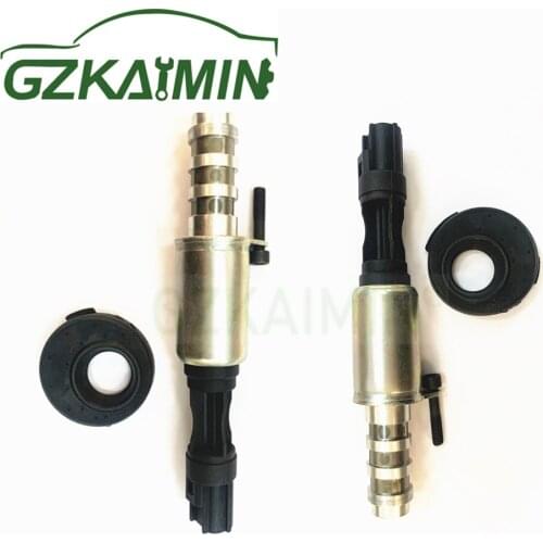 Set 2 VCT Variable Camshaft Timing Solenoids Valve 8L3Z6M280A 3L3Z-6M280-EA For fit for For d 3V 5.4L 4.6L F150 Valve 04-10