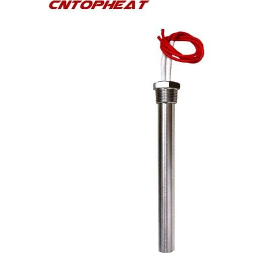 60v Cartridge Heater 1/2" Thread SUS304 Immersion Heating Element Water Tubular Heater Pipe Rod 200W/500W/1000W