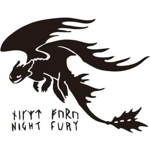 Car Stickers Feilong Personality Funny Decals PVC Car Decoration Modeling Car Decoration Black/white, 30cm*23cm