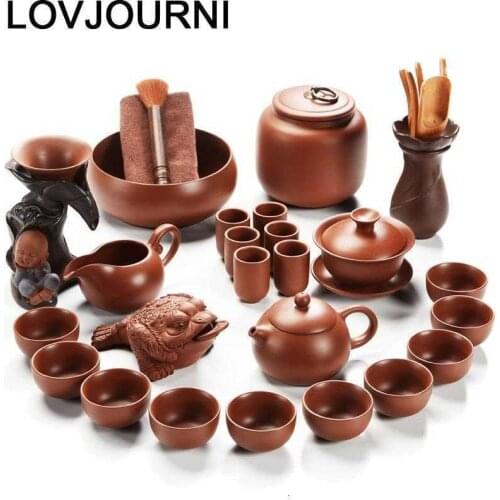 Kuchni Wedding Mutfak Aksesuarlari Garden Keukenhulpjes Kitchen Home Decoration Accessories Teapot Teaware Pot Chinese Tea Set