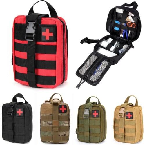 Tactical Waist Bag Military Molle EMT Quick Release First Aid Kit Medical Camping Hunting Accessories EDC Pack Outdoor Survival