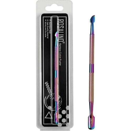 Stainless Steel Cuticle Pusher And Autter Cuticle Pusher And Spoon Nail Cleaner Stainless Steel Nail Edge Dead Skin Push