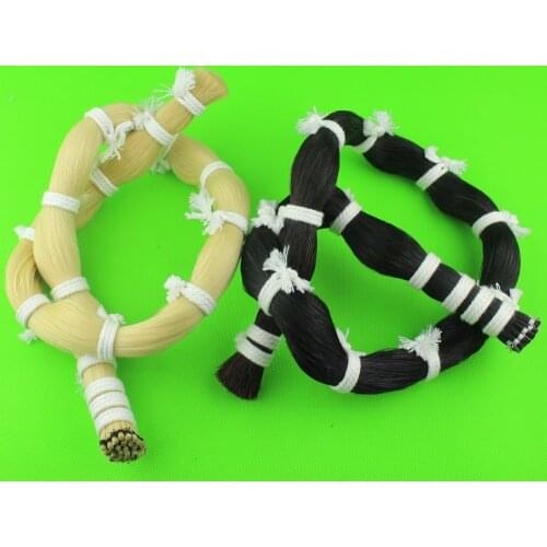 500g high quality Mongolian Horse Tail Hair Violin Bow hair (250g white+ 250g black)