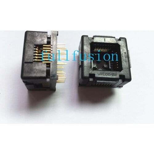 647C1282112 Wells-cti WPLCC28 IC Test and Burn in Socket PLCC28 1.27mm Pitch