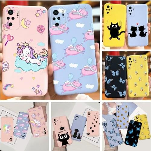 For Xiaomi Poco F3 Case Redmi K40 Pro Plus 5G Phone Case Silicone Cute Cartoon Cover Coque For Poco F3 F 3 Redmi K40 Pro+ Funda