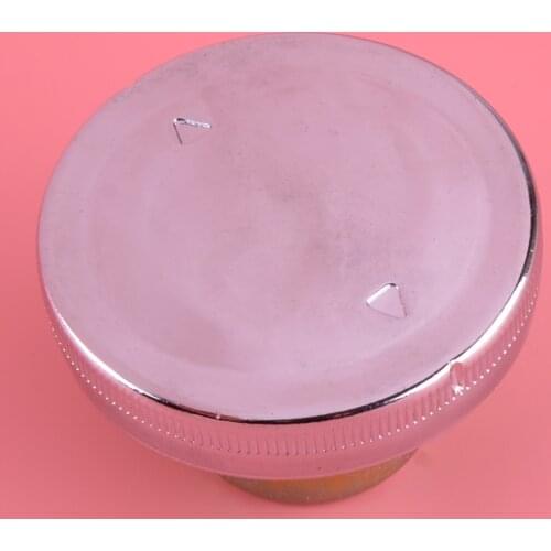 DWCX 1Pc Silver Petrol Fuel Gas Tank Cover Cap Replacement for GY6 125CC Moped Scooter Motorcycle Engibe