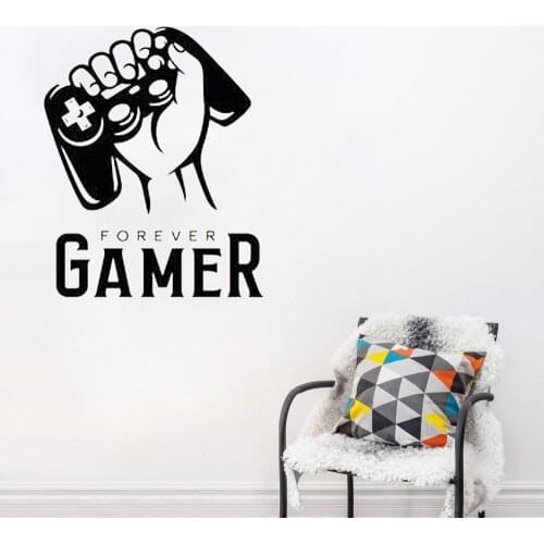Gaming Contrallers Paster Wall Stickers Art Decals Mural Vinyl Wall For Game Room Art Vinyl Removable FY-74