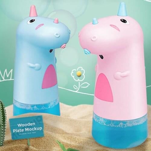 Cute Rabbit Automatic Liquid Soap Dispenser Touchless Sensor Induction Hand Washer Bathroom Supplies Soap Dispenser Dispenser