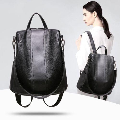 Fashion Lady Women PU Leather Rucksack Travel Shoulder Bag Girls Ladies Backpack