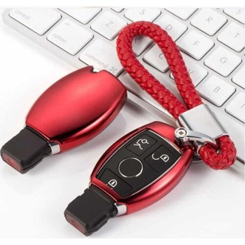 Soft TPU Car Remote Key Case Cover Shell For Mercedes For Benz A B C SClass W203 W204 W205 W210 W211 W212 W221 W222 AMG Keychain