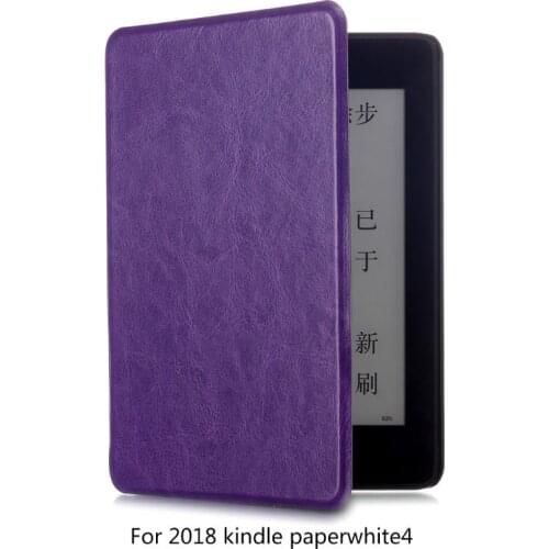 2021 New E-books Reader Magnetic Protective Cover for 2018 Kindle Paperwhite 4 PQ94WIF