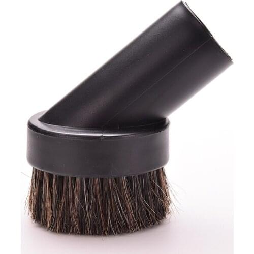 New 32mm Home Horse Hair Dusting Brush Dust Clean Tool Attachment Vacuum Cleaner Round Cleaning Brushes
