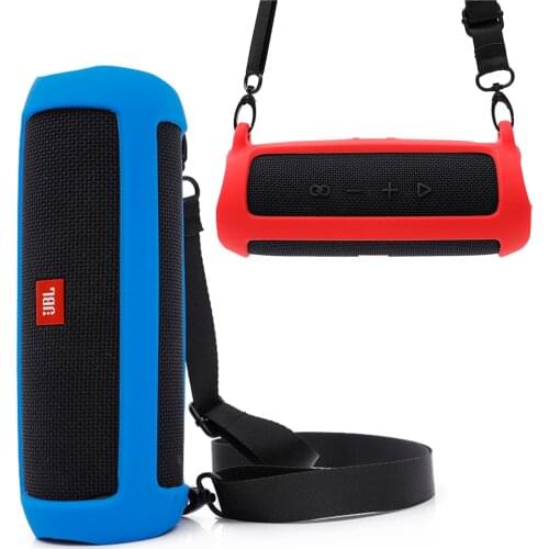 New Soft Silicone Cover Speaker Cases for JBL Flip 5 Bluetooth Speaker Shockproof Protective Sleeve For JBL Flip5 Speaker