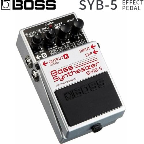 Boss SYB-5 Bass Synthesizer Effect Pedal Synth Wah Excellent Condition W/ Original Box