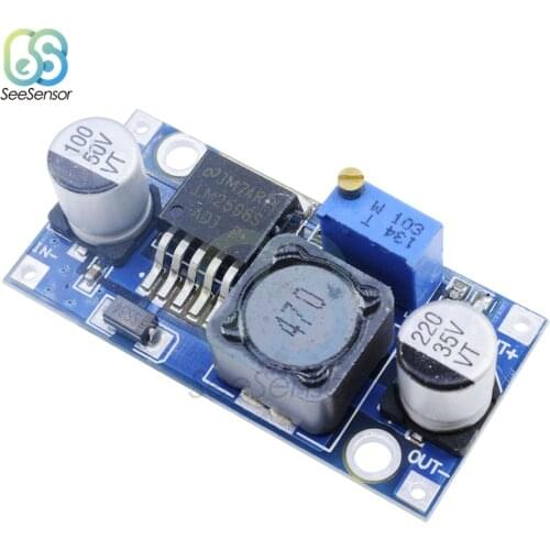 LM2596 LM2596S DC-DC 4-35V to 1.23-30V Adjustable Step-down Power Supply Module Voltage Regulator Converter