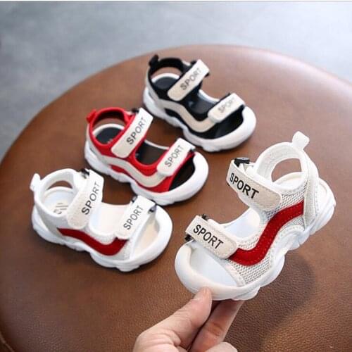 2021 Summer Infant Toddler Sandals Baby Girls Boys Casual Sandals Non-Slip Breathable Kids Sprot Shoes