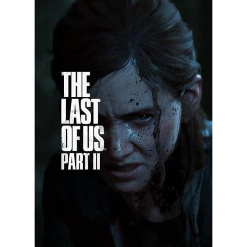 The Last of Us 2 - Part II Ellie Zombie Survival Horror Game Art print Silk poster Home Wall Decor