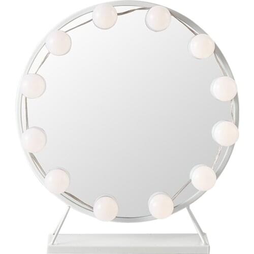 Led makeup light three-tone light mirror front light mirror fill light bulb string usb makeup mirror bulb