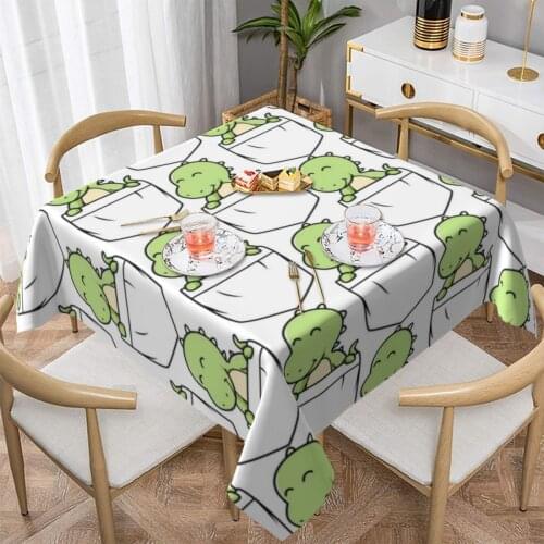 Dinosaur Tablecloth Print Protector Table Cover Polyester Garden Wholesale Kawaii Table Cloth