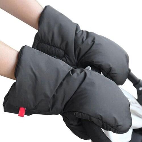 Stroller Gloves Hand Muff Extra Thick Winter Waterproof Anti-freeze Gloves Warmer for Parents and Caregivers