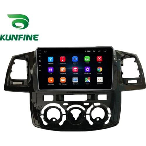 Android 10.0 Octa Core Car DVD GPS Navigation Player Deckless Car Stereo For Toyota Foutuner 2008-2014 MT/AT Radio Headunit