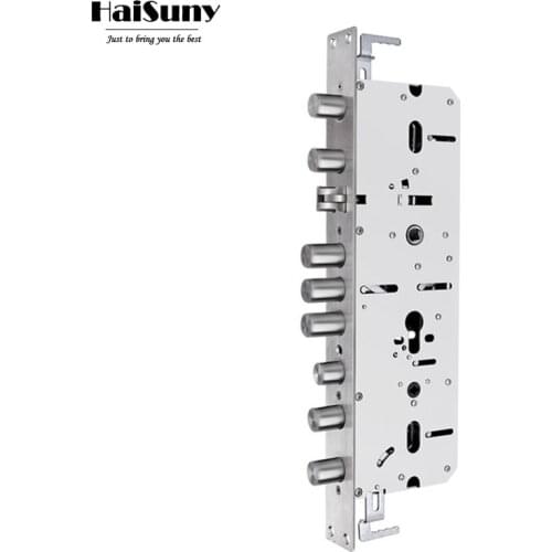 HaiSuny 304 Stainless Steel Lock Body for Smart Fingerprint Door Lock 30/40-388mm Bawang Large Size Door Lock Lock Body