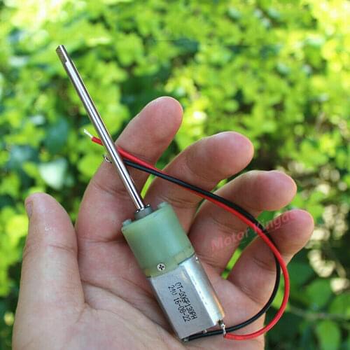 20GP130PH DC 6V 9V 12V 72rpm Slow Speed electric motor Mini 130 Planetary Gearbox Gear Motor 66mm Long Shaft DIY Toy