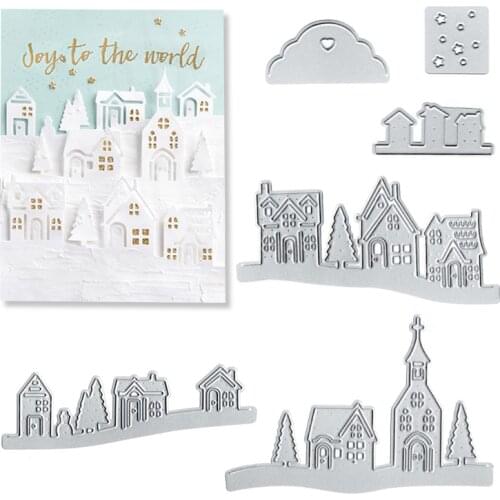 Julyarts House Crafts Cutting Dies DIY Scrapbooking Album Paper Craft Making Embossing Photo Album