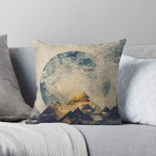 One mountain at a time Throw Pillow Cushion Cover Polyester throw pillows case on sofa home living room car seat decor 45x45cm
