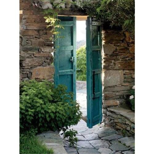 Landscape Scenery DIY 11CT Cross Stitch Embroidery Kits Needlework Craft Set Cotton Thread Printed Canvas Home Room