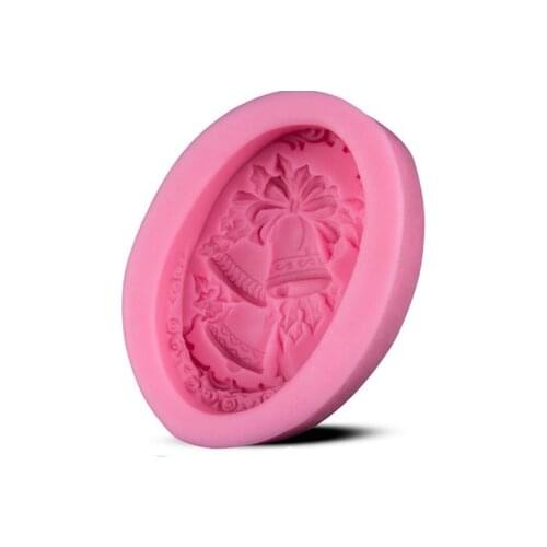 Christmas Bell Silicone Mold Mold For Festival Cake Mold 3d Moulds For Soap Decorating Tools H785