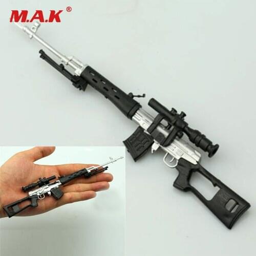 DIY Assemble Plastic Gun Weapon Model Toys For 12" Male Fit 12" Soldier Action Figure Dolls Collections