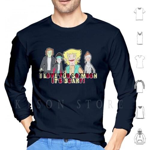 Boyz 4 Now Hoodie Long Sleeve Boyz 4 Now Tina Belcher Louise Belcher Gene Blecher Cartoon Love You So Much Its Scary