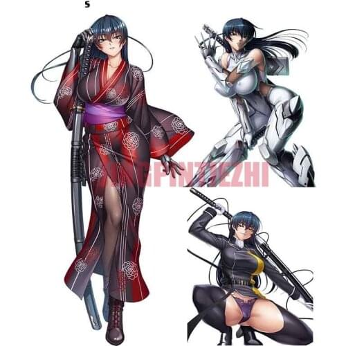 Creative F528 Igawa Asagi Taimanin Anime Girl Sticker Cartoon Car Accessories for Motorcycle Computer Cover Decoration Decal