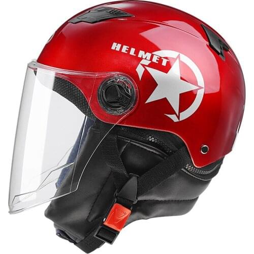 Cycling Helmet for Four Seasons Universal Winter Harley Warm Anti-fog Helmet Motorcycle Electric Bike
