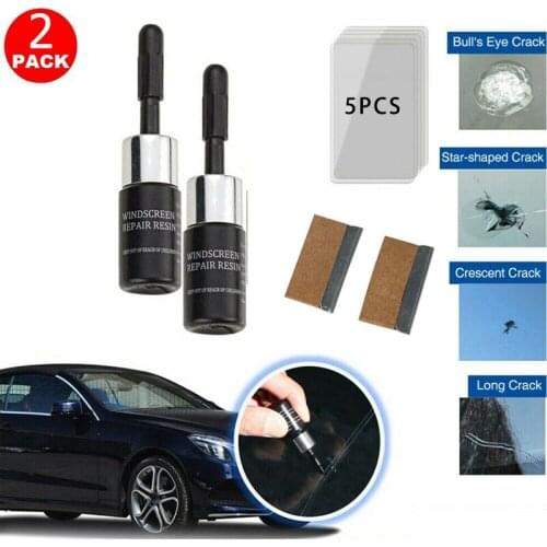 Automotive Glass Nano Repair Fluid New Upgrade Car Window Glass Crack Chip Repair Tool Kit Crack nano-repair fluid Car Universal