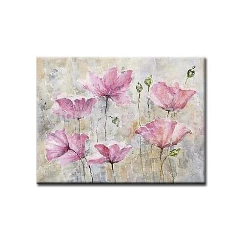 100% hand-painted canvas oil painting high quality Household adornment art flower pictures DM-15072802