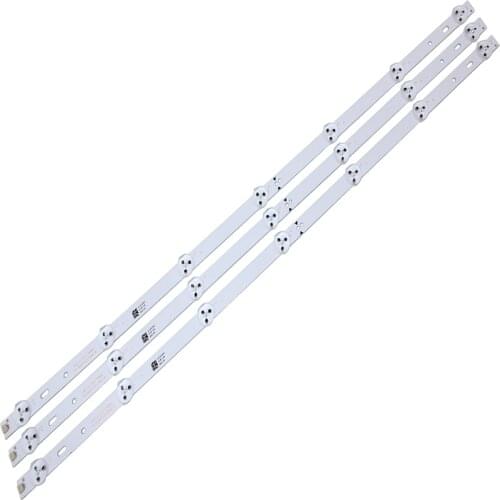 3PCS 590mm LED Backlight strip 7 Lamp For 32 inch TV 1901 66MAG RH-D32071235-334AS-M tv parts