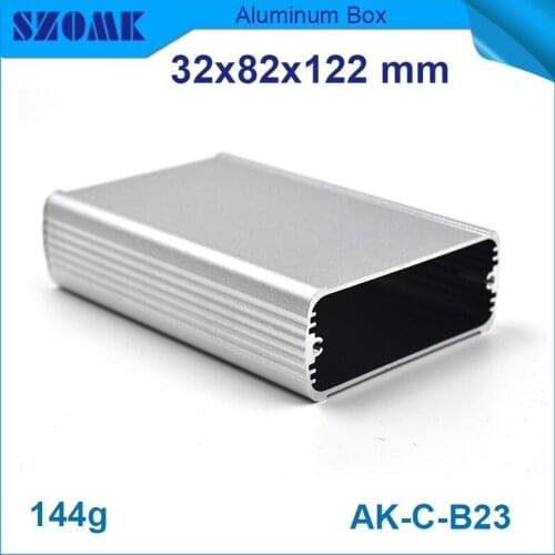 4pcs/lot anodizing aluminum enclosure electronic cabinet for LED light control 32*82*122mm