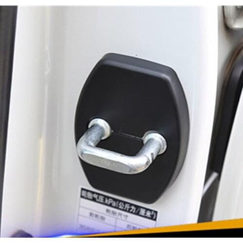 Car Door Lock Buckle Door Holder Protector Door Check Arm Cover For Toyota Land Cruiser Prado FJ150 LC120 Pruis Corolla Sienna