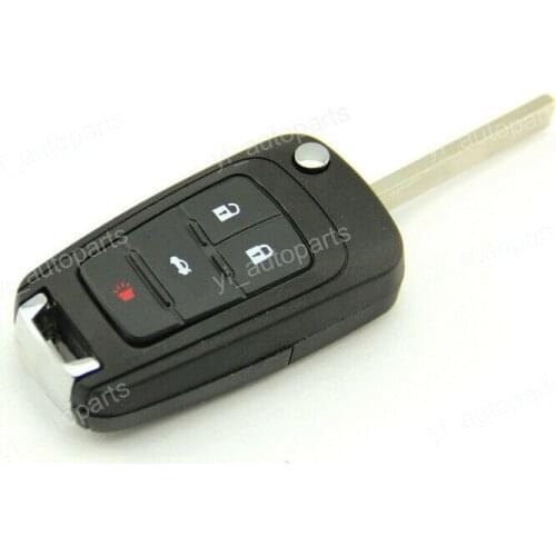 4 Buttons Remodel Remote Flip Key Shell Case For Buick LaCrosse Regal Verano 4BT