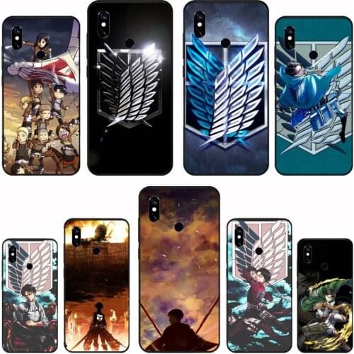 Anime Attack On Titan Levi Ackerman Phone Case For Xiaomi Mi A1 A2 5 6 6PLUS 8 9 SE Lite MIX 2 2S MAX 2 3 Pocophone F1