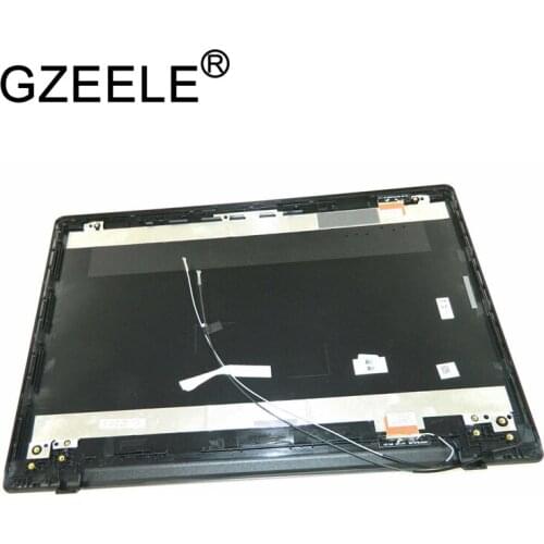 GZEELE new for Lenovo for Ideapad 110-15IBR 110-15ACL 15.6 inches Laptop Lcd Back Cover Rear Lid Top Case AP11S000500 BLACK